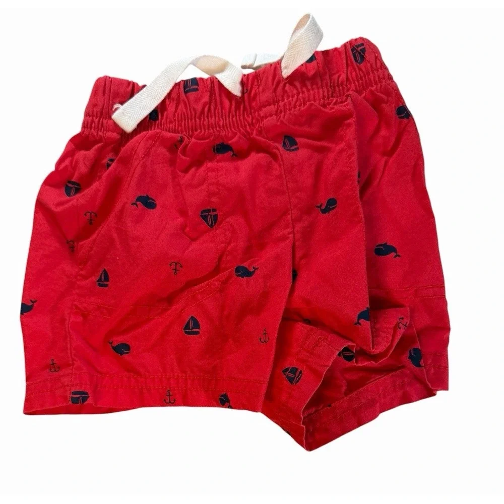 Carter's  and Garanimal BRANDS Shorts Baby Boy Size 6 Month (Lot of 3)